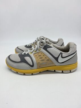 Nike Free XT Motion Fit Livestrong Womens Size 8 Grey Yellow Shoes 454497-017